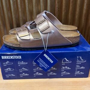 Birkenstock Tan Double-Strap Sandals